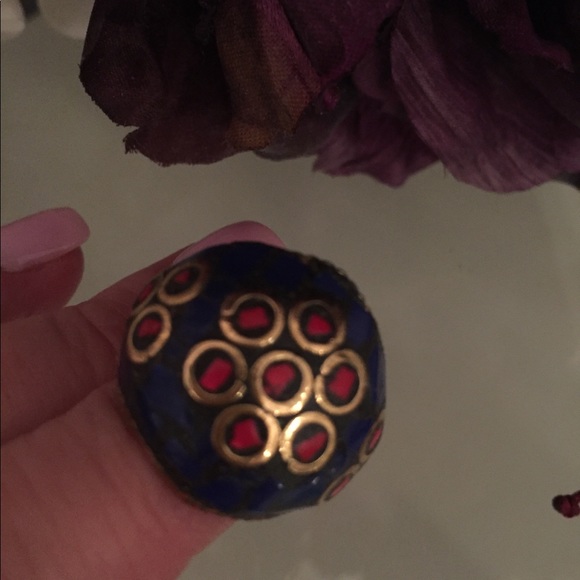 Brass Enamel Ring or Rope bracelet 🎁 gift - Picture 3 of 6